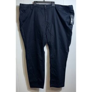 Johnny Bigg Mens 52 Ledger Chino Pants Ink Navy Blue Slim Fit Stretch J221CB201